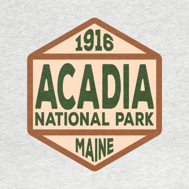 Acadia National Park badge by nylebuss